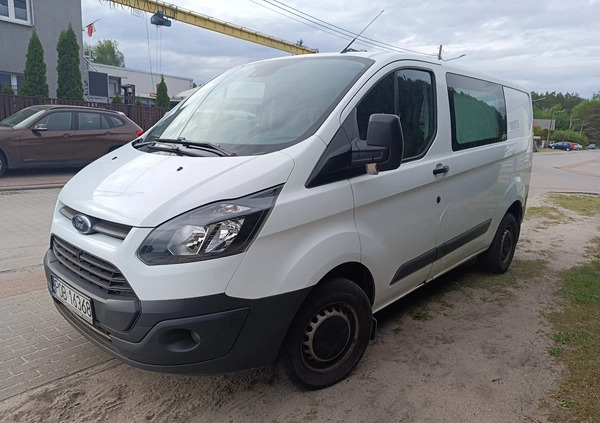 Ford Transit Custom cena 48000 przebieg: 185000, rok produkcji 2017 z Oborniki małe 79